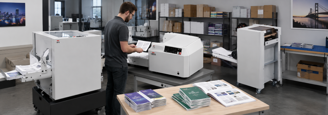 How to Match MBM Booklet Maker Speed and Volume to Your Workflow